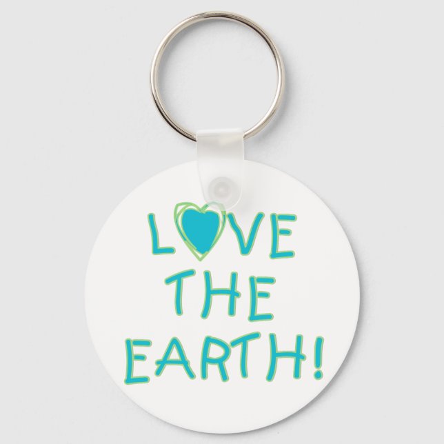 Love the Earth Environmental Key Ring (Front)