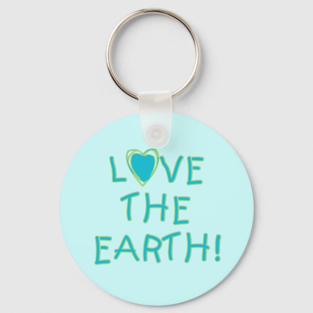 Love the Earth Environmental Key Ring (Front)