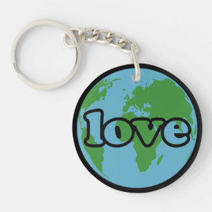 Love the Earth Key Ring
