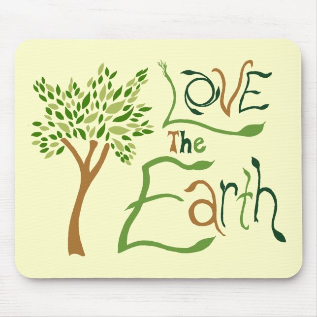 Love the Earth Mousepad (Front)