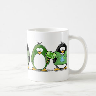 Love the earth penguins coffee mug