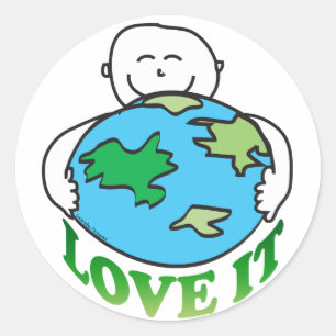 Love the Earth Stickers