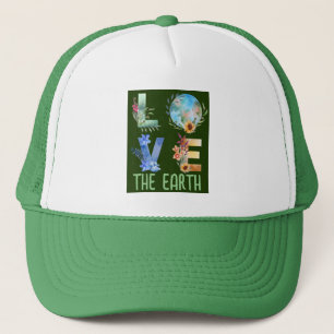 LOVE THE EARTH TRUCKER HAT