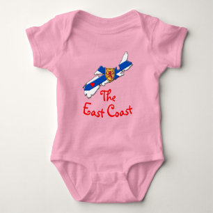 Love The East Coast Heart Nova Scotia shirt