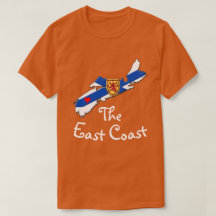 Love The East Coast Heart Nova Scotia shirt