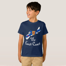 Love The East Coast Heart Nova Scotia shirt