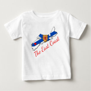 Love The East Coast Heart Nova Scotia shirt