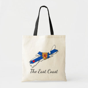 Love The East Coast Heart Nova Scotia tote bag