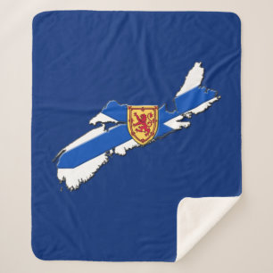 Love the East coast Nova Scotia Sherpa Blanket