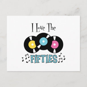 Love The Fifties Postcard
