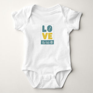 Love the lake Baby  Bodysuit