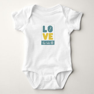 Love the lake Baby Bodysuit