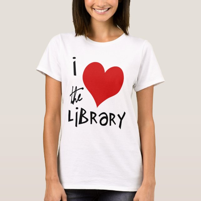 Love the Library T-Shirt (Front)