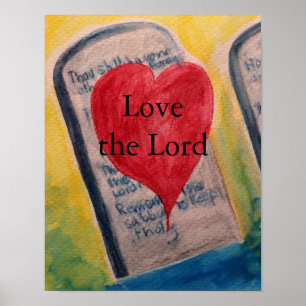 Love The Lord Poster