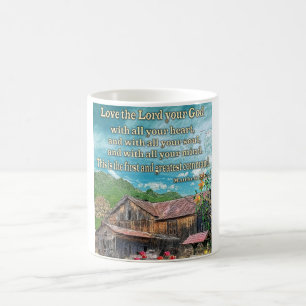Love the Lord your God with all your heart Coffee Mug
