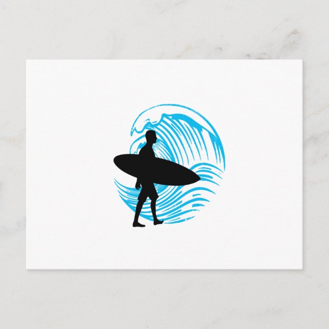 LOVE THE OCEAN POSTCARD (Front)