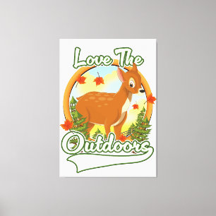 Love the Outdoors Canvas Print