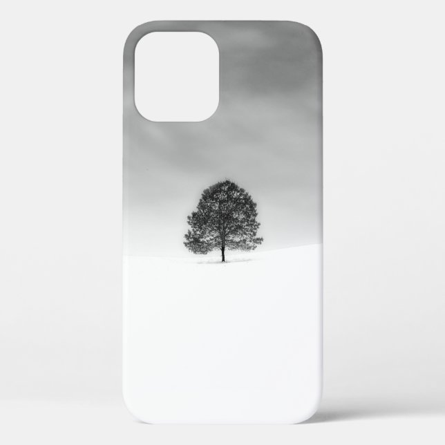 LOVE THE SIMPLICITY OF WINTER PHOTOGRAPHY THIS IS  Case-Mate iPhone CASE (Back)
