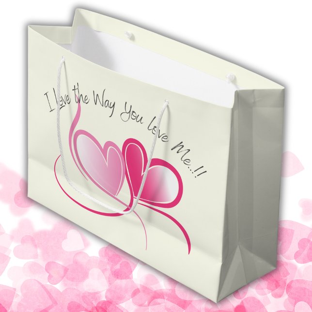 Love the Way Valentine's Large Gift Bag (Creator Uploaded)