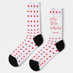 Love Them Spoil Them Give Them Back Grandma Funny Socks