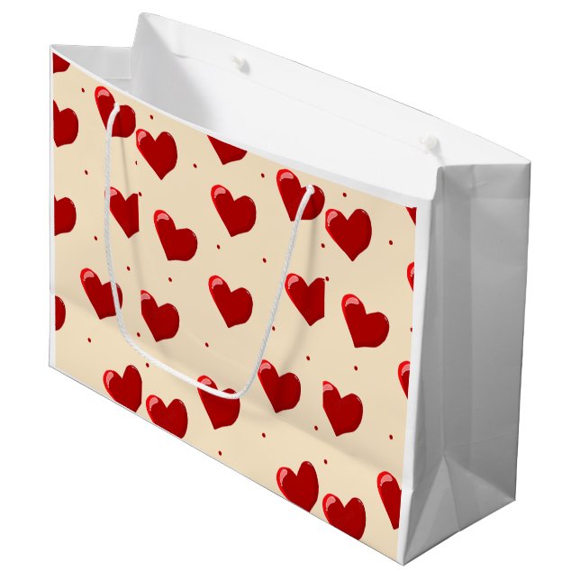 Love-Themed Gift Bag (Front Angled)