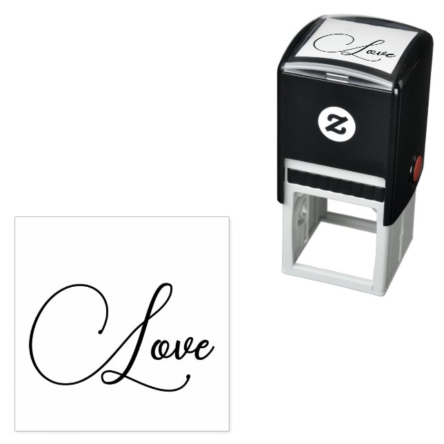 Love Themed Personalized Self-Inking Stamp (In Situ)