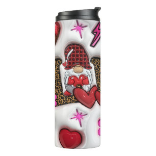  "Love"-Themed Valentine Thermal Tumbler