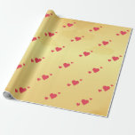 Love-Themed Wrapping Paper<br><div class="desc">Wrap your gifts in love with our beautifully designed love-themed wrapping paper. Featuring elegant heart patterns, romantic typography, and customisable elements, this wrapping paper adds a personal touch to any special occasion. Whether for weddings, anniversaries, Valentine's Day, or just because, this wrapping paper brings a charming and thoughtful touch to...</div>