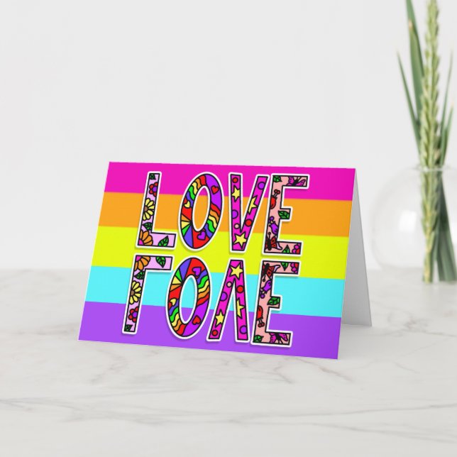 Love |There are no Words for How Much I Love  You  Card (Front)