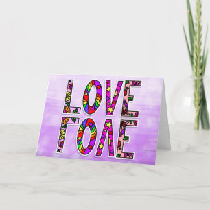 Love  There are no Words for How Much I Love  You  Card