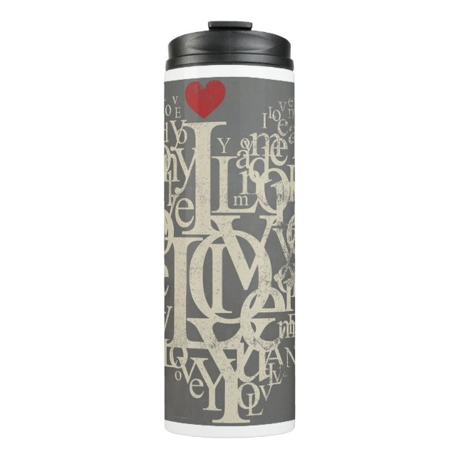 Love Thermal Tumbler (Front)