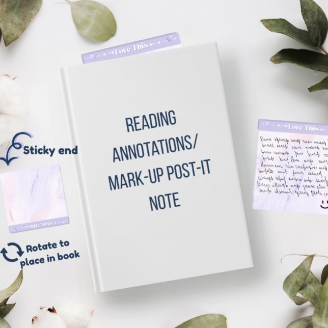 Love This Acrylic Reading Annotation Post-it Notes (Creator Uploaded)