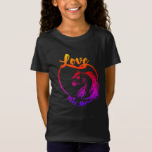 Love This Horse Girl's T-Shirt