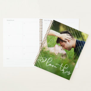 Love This Modern Urban Casual Script Photo Planner