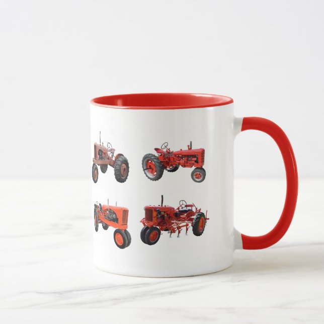 Love Those Old Red Tractors Mug (Right)