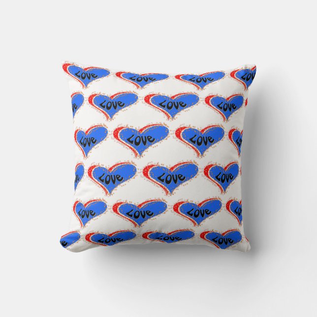 Love Throw Pillow (Front)