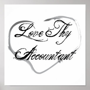 Love Thy Accountant Poster