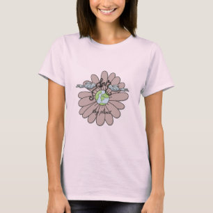 Love Thy Planet Environmental Awareness Ringer T-Shirt