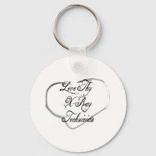 Love Thy X-Ray Technician Key Ring