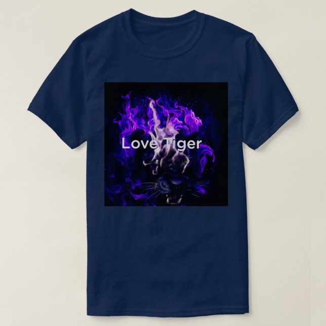 Love Tiger T-Shirt (Design Front)