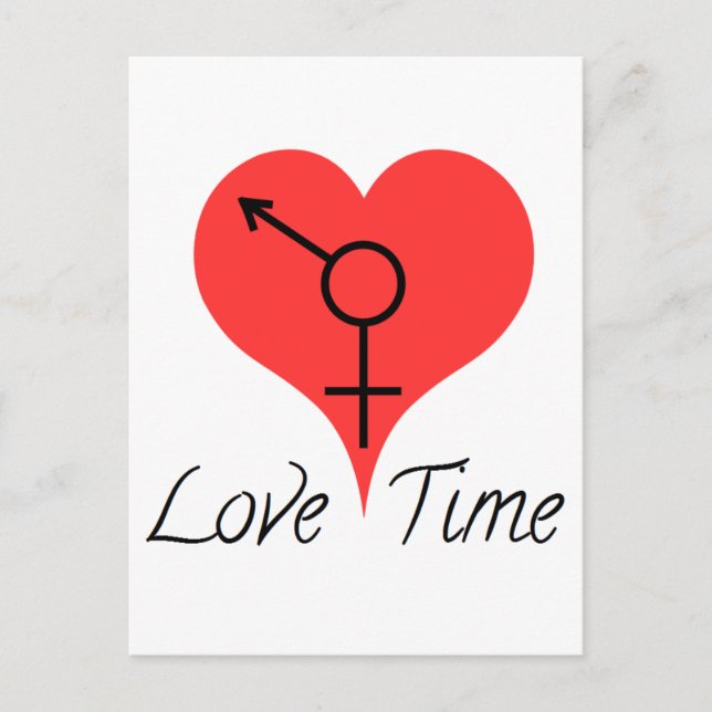 love time postcard (Front)
