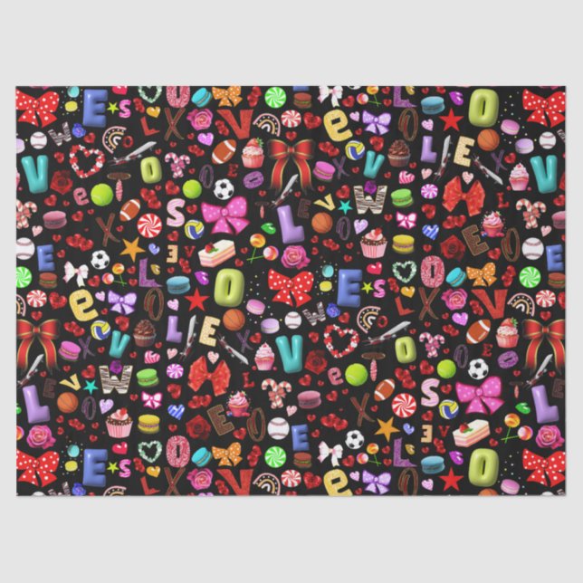 Love Tissue Paper (Front)