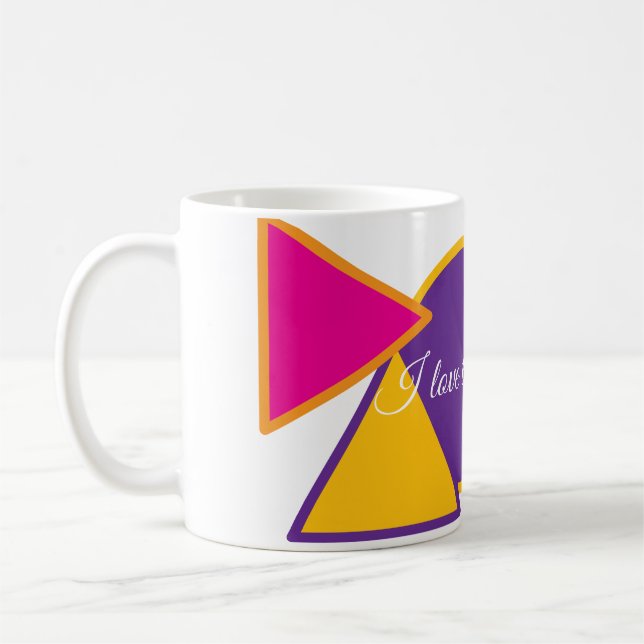 love to be unique design coffee mug (Left)
