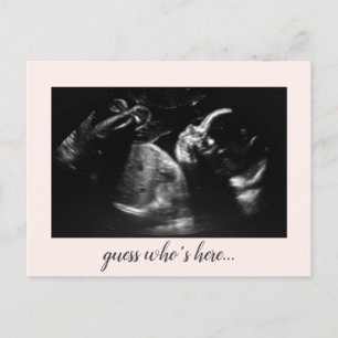 Love to birth baby Girl Birth Announcement Postcard