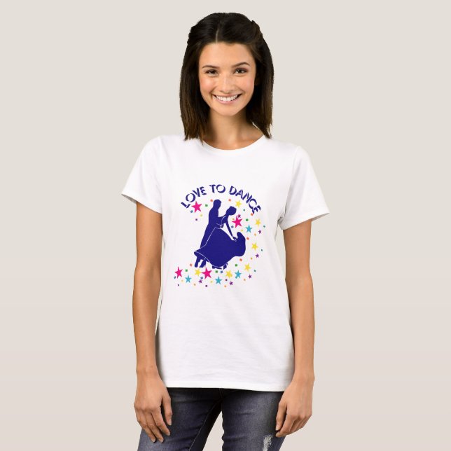 Love to dance T-Shirt (Front Full)