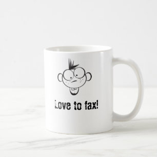 Love to fax! coffee mug