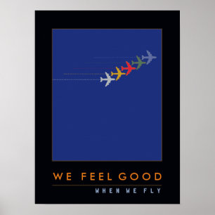 love to fly, air planes poster