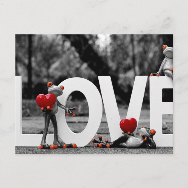 love to frog postcard (Front)