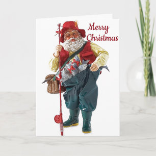 **LOVE TO MY FAVORITE FISHERMAN** AT CHRISTMAS HOLIDAY CARD