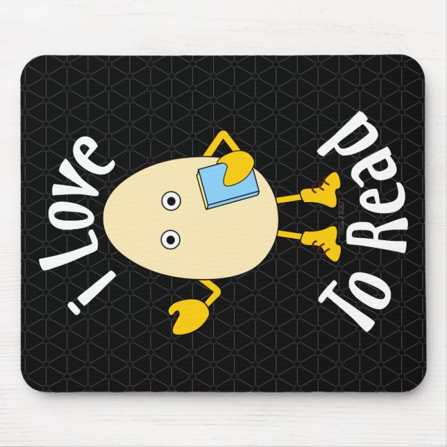 Love To Read Mouse Mat (Front)